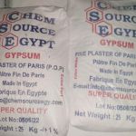 5-gypsum powder plaster of paris